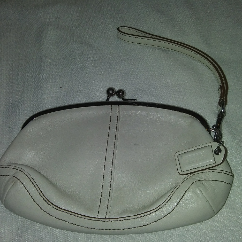 Authentic coach wristlet